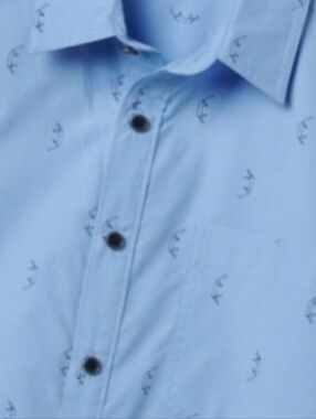 5.11 Tactical Light Blue Have A Knife Day Button-Down Shirt Medium